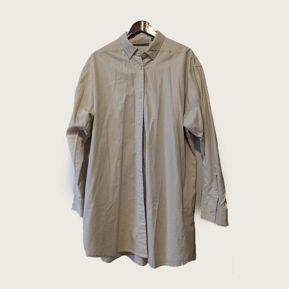ESSENTIALS FEAR OF GOD - Oversized cream shirt - Sz M